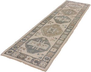 3x13 Modern Oushak Area Runner Rug