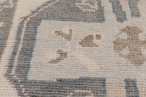 3x13 Modern Oushak Area Runner Rug