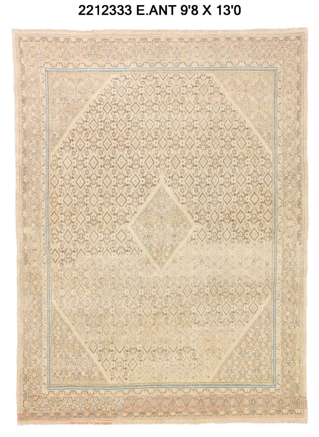 10x13 Old & Vintage Turkish Area Rug