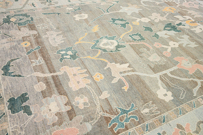 11x15 Modern Oushak Area Rug