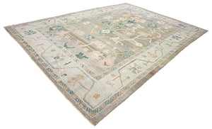 11x15 Modern Oushak Area Rug