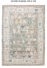 11x15 Modern Oushak Area Rug