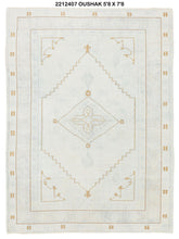 6x8 Modern Oushak Area Rug