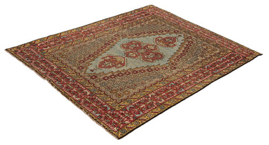 4x5 Old & Vintage Turkis Area Rug