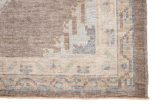 6x9 Modern Oushak Area Rug