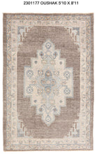 6x9 Modern Oushak Area Rug