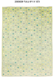9x12 Modern Tulu Area Rug