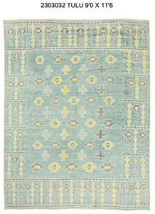 10x14 Modern Tulu Area Rug