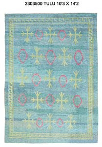 10x14 Modern Tulu Area Rug