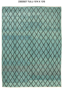 10x14 Modern Tulu Area Rug