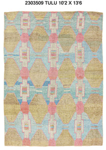 10x14 Modern Tulu Area Rug