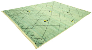 9x12 Modern Tulu Area Rug