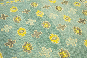 9x11 Modern Tulu Area Rug