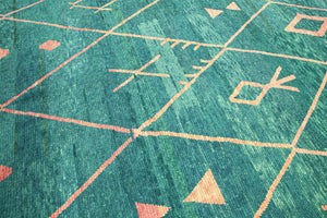10x14 Modern Tulu Area Rug