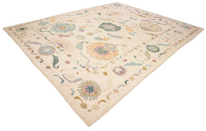 10x12 Modern Oushak Area Rug
