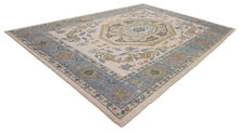 9x13 Moden Oushak Area Rug