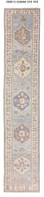 3x17 Modern Oushak Area Runner Rug