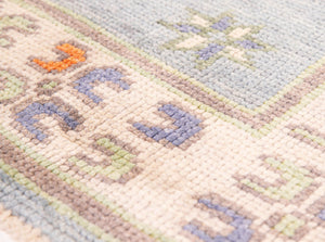3x17 Modern Oushak Area Runner Rug