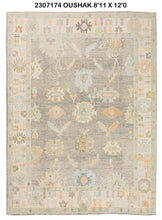 9x12 Modern Oushak Area Rug