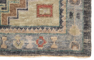 3x20 Modern Oushak Area Runner Rug