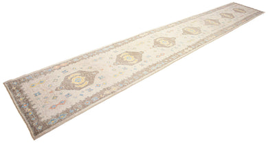 3x19 Modern Oushak Area Runner Rug