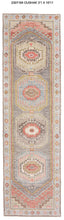 3x11 Modern Oushak Area Runner Rug