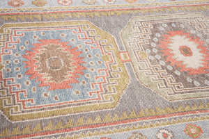 3x11 Modern Oushak Area Runner Rug