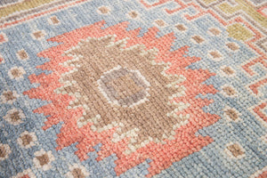 3x11 Modern Oushak Area Runner Rug