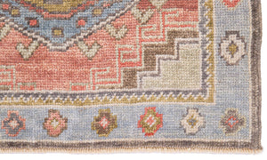 3x11 Modern Oushak Area Runner Rug