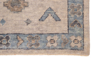 3x16 Modern Oushak Area Runner Rug