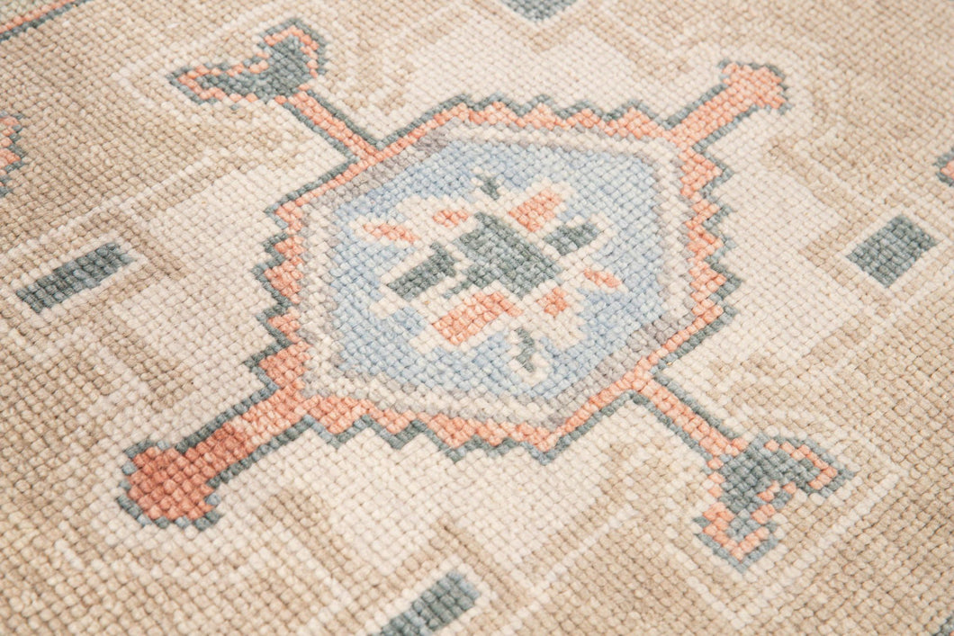 3x16 Modern Oushak Area Runner Rug