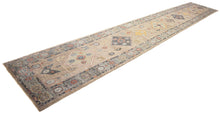 3x20 Modern Oushak Area Runner Rug