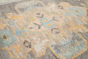 3x16 Modern Oushak Area Runner Rug