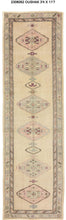 3x12 Modern Oushak Area Runner Rug