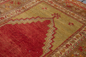 4x7 Old & Vintage Turkish Area Rug