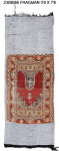 3x8 Old & Vintage Turkish Area Runner Rug