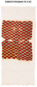 3x8 Old & Vintage Turkish Area Runner Rug