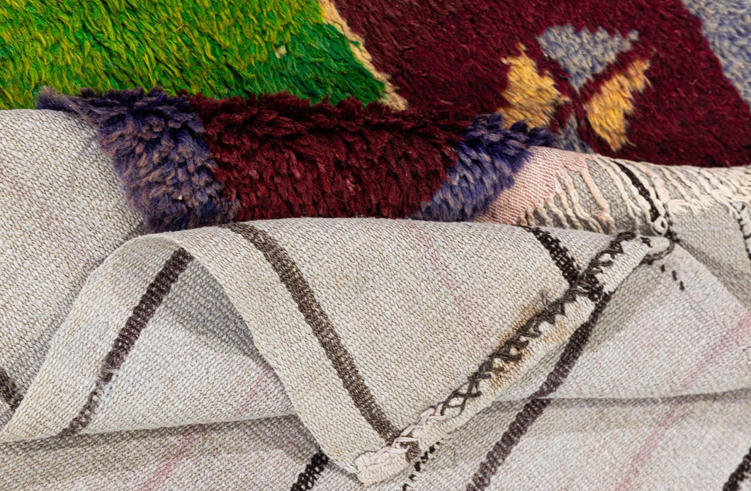 6x7 Old & Vintage Turkish Area Rug