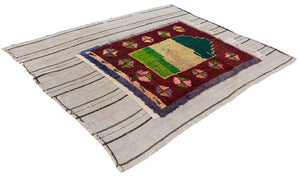 6x7 Old & Vintage Turkish Area Rug