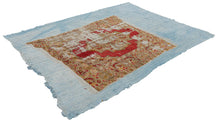 5x7 Old & Vintage Turkish Area Rug