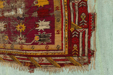 5x7 Old & Vintage Turkish Area Rug