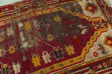 5x7 Old & Vintage Turkish Area Rug