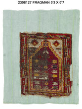 5x7 Old & Vintage Turkish Area Rug