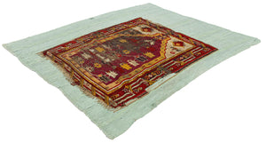 5x7 Old & Vintage Turkish Area Rug