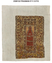 6x7 Old & Vintage Turkish Area Rug