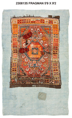 6x9 Old & Vintage Turkish Area Rug