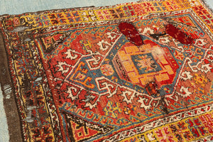 6x9 Old & Vintage Turkish Area Rug