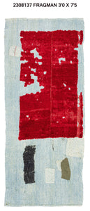 3x7 Old & Vintage Turkish Area Runner Rug