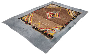 5x7 Old & Vintage Turkish Area Rug