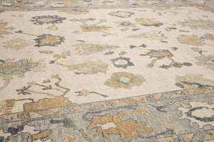 10x15 Modern Oushak Area Rug